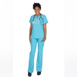Small Sky blue scrubs